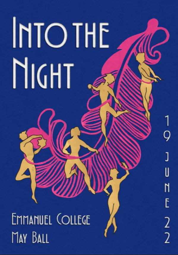 Emmanuel May Ball 2022 poster